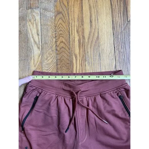 Under Armour Jogger Pants Men's M Loose Fit ColdGear Fleece Lined Copper Color - Picture 9 of 11